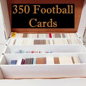 Huge Football Cards Set Box Lot
